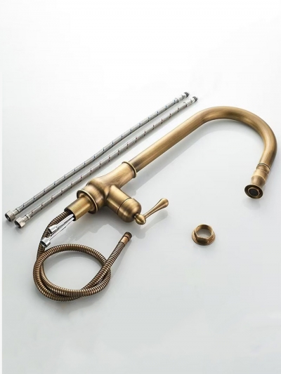 Смеситель для кухни Aurelia с гибким изливом-5